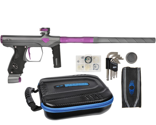 SP Shocker ERA Paintball Gun - Matte Grey/Matte Purple