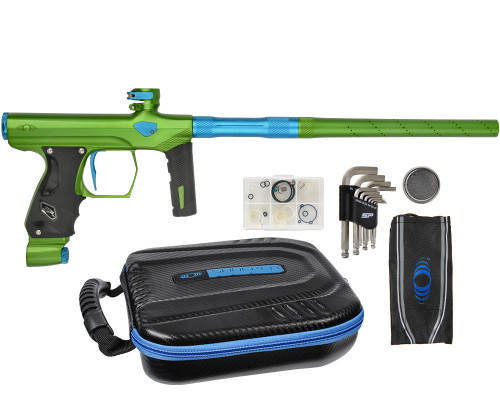 SP Shocker ERA Paintball Gun - Matte Lime/Matte Blue