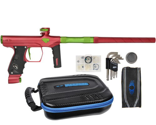 SP Shocker ERA Paintball Gun - Matte Red/Matte Lime