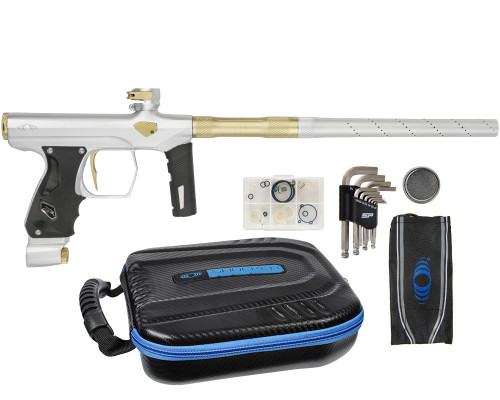 SP Shocker ERA Paintball Gun - Matte White/Matte Gold