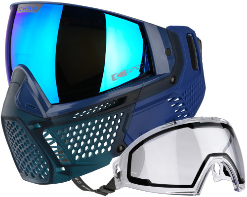 Carbon CRBN Zero Pro Paintball Mask (Less Coverage) - Tidal