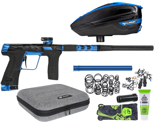 HK Army Fossil Eclipse CS3 Paintball Gun w/ Free TFX 3 Loader - Black/Blue