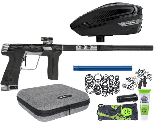 HK Army Fossil Eclipse CS3 Paintball Gun w/ Free TFX 3 Loader - Black/Graphite