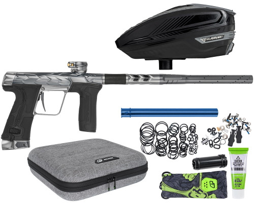 HK Army Fossil Eclipse CS3 Paintball Gun w/ Free TFX 3 Loader - Gladiator (Graphite/Graphite)