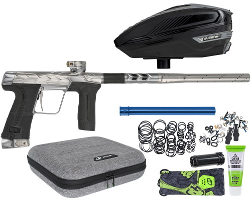 HK Army Fossil Eclipse CS3 Paintball Gun w/ Free TFX 3 Loader - Pewter/Graphite