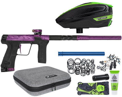 HK Army Fossil Eclipse CS3 Paintball Gun w/ Free TFX 3 Loader - Viper (Purple/Black)