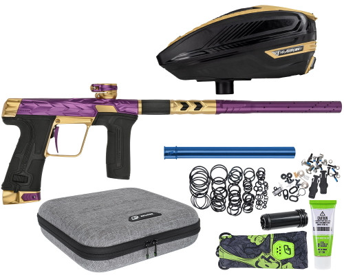 HK Army Fossil Eclipse CS3 Paintball Gun w/ Free TFX 3 Loader - Royalty (Purple/Gold)