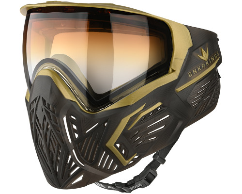 Mentonnière De Remplacement Bunkerkings CMD - Masque Paintball - Blanc/Noir - WKS - Neuf