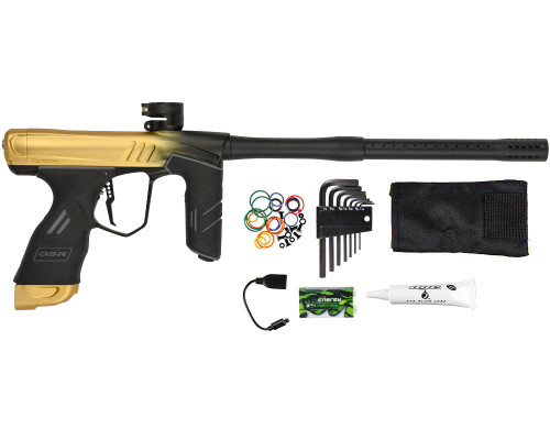 Dye DSR+ Paintball Gun - PGA Onyx Gold Fade