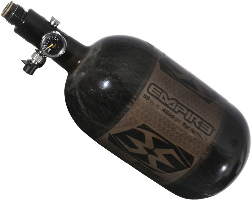Refurbished - Empire Mega Lite 68/4500 Compressed Air Paintball Tank - Smoke (031-0277)
