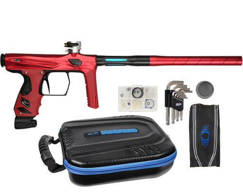 SP Shocker AMP Electronic Paintball Gun - Red/Black Version B