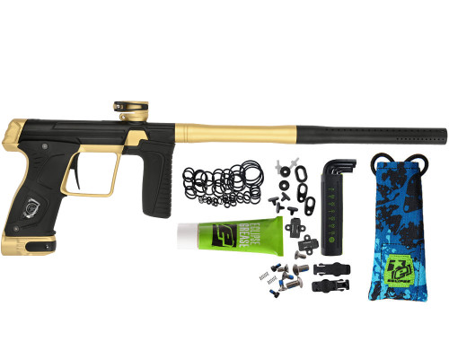 Planet Eclipse Gtek 170R Paintball Gun - Black/Dust Gold w/ HK Back Cap