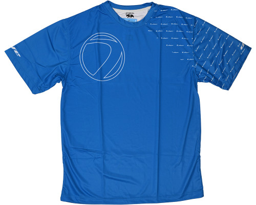 Dye Fit Sphere Repeat T-Shirt - Blue