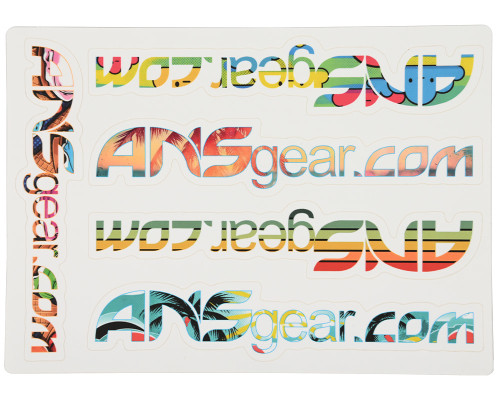 ANSgear.com Logo Sticker Sheet - Summer Vibes