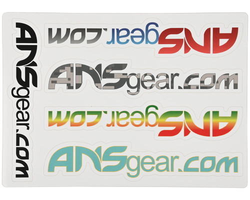 ANSgear.com Logo Sticker Sheet - Digi Camo