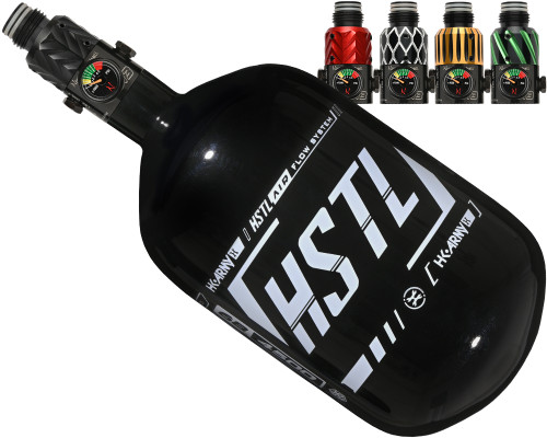 HK Army Aerolite HSTL Tri-Label Air System w/ Elite Pro Adjustable Regulator - 68/4500 - Black/White