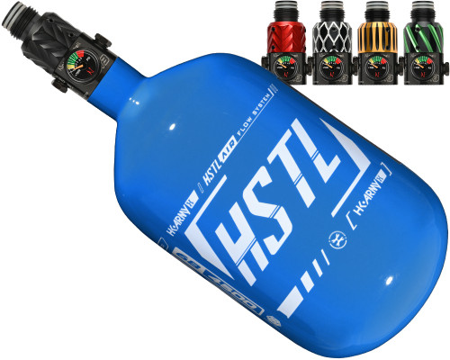 HK Army Aerolite HSTL Tri-Label Air System w/ Elite Pro Adjustable Regulator - 68/4500 - Blue/White