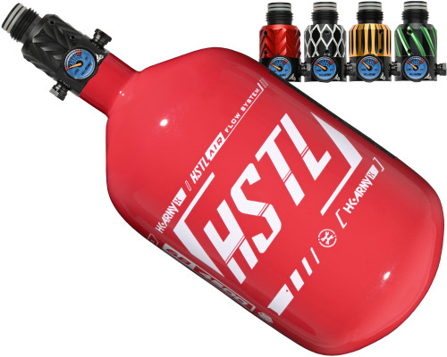 HK Army Aerolite HSTL Tri-Label Air System w/ Elite Pro Adjustable Regulator - 68/4500 - Red/White