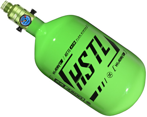 HK Army Aerolite HSTL Tri-Label Air System w/ Pro Adjustable Regulator - 68/4500 - Neon Green/Black