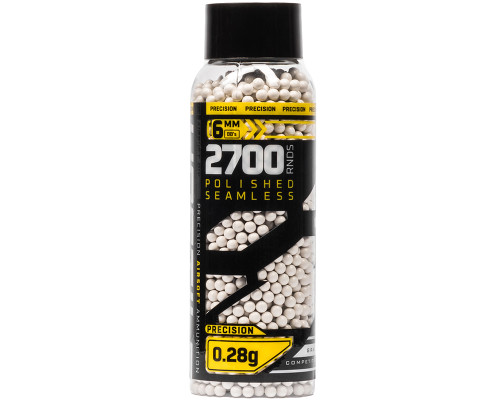HK Army Hostile Precision Airsoft BB's - .28g - 2700ct - White