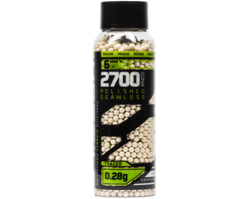 HK Army Hostile Tracer Airsoft BB's - .28g - 2700ct - Green
