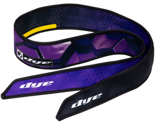 Dye X Halo Head Band - Hex 3D Purple