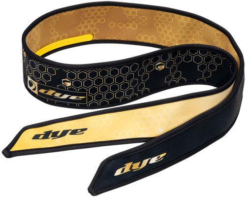Dye X Halo Head Band - Hypercam Black/Gold