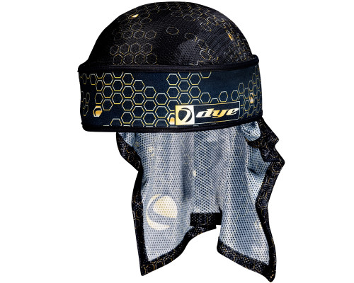 Dye X Halo Head Wrap - Hypercam Black/Gold