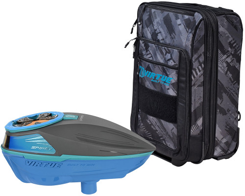 Virtue Spire V Loader w/ Free Mid Roller Gearbag - Stealth Sky