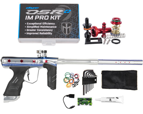 Dye DSR+ Paintball Gun w/ Free Ironmen Pro Upgrade Kit - Limited Edition PGA Aftershock