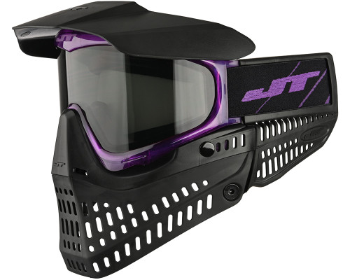 JT ProFlex Paintball Mask - Plum w/ Smoke Lens