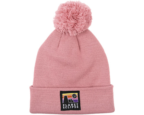 Planet Eclipse Horizon Pom Beanie - Dusky Pink