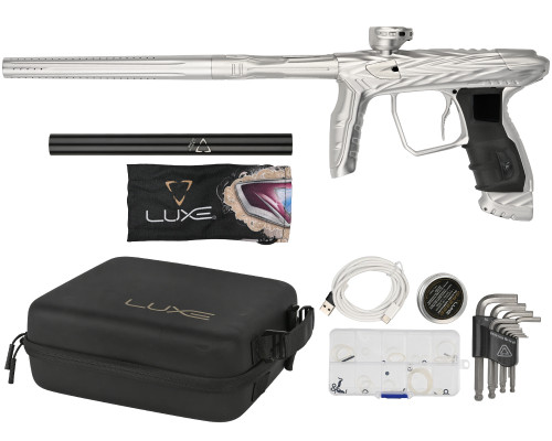 HK Army Shredder Luxe Idol Paintball Gun - Dust Silver/Silver