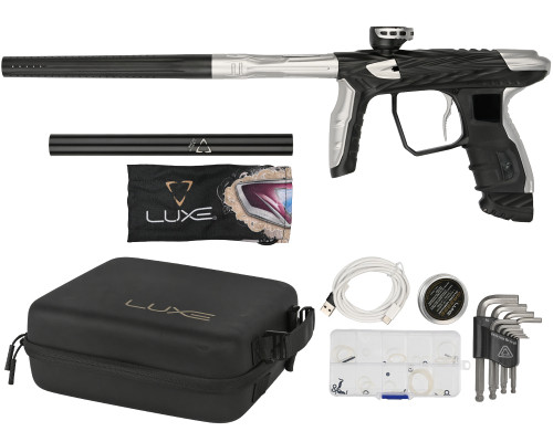 HK Army Shredder Luxe Idol Paintball Gun - Dust Black/Silver