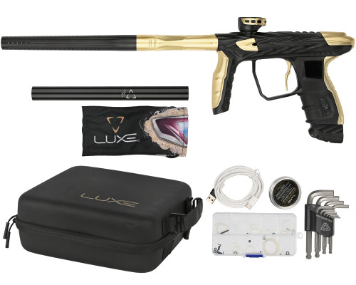 HK Army Shredder Luxe Idol Paintball Gun - Dust Black/Gold
