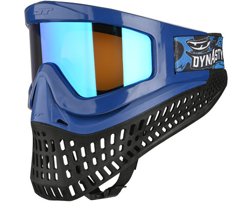 JT ProFlex X Paintball Mask w/ Quick Change System - SE Dynasty Blue/Blue/Black