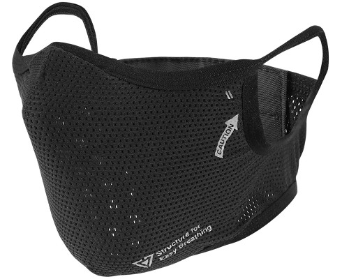 Laylax Battle Style Aeroflex Face Guard - Black - Large/ X-Large