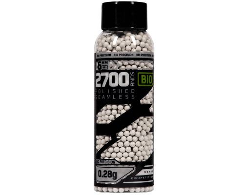 HK Army Hostile Bio Airsoft BB's - .28g - 2700ct - White