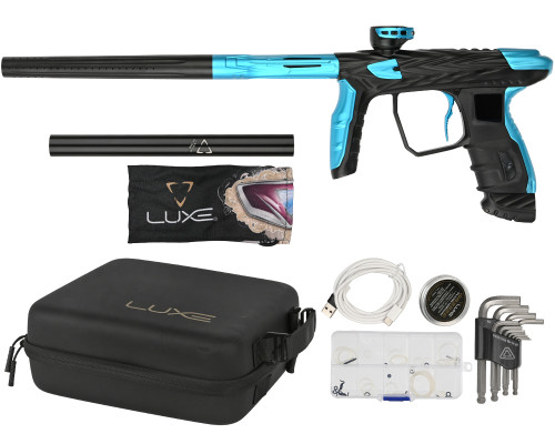 HK Army Shredder Luxe Idol Paintball Gun - Dust Black/Teal