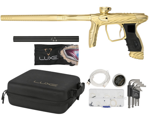 HK Army Shredder Luxe Idol Paintball Gun - Dust Gold/Gold
