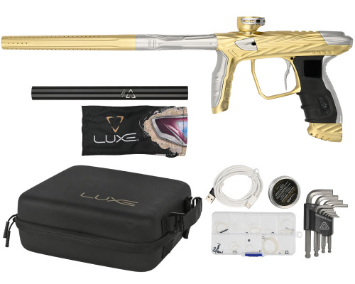 HK Army Shredder Luxe Idol Paintball Gun - Dust Gold/Silver