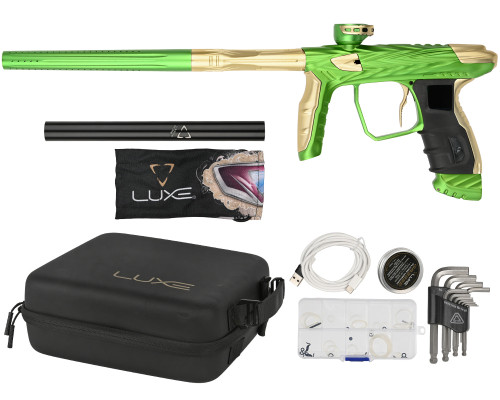 HK Army Shredder Luxe Idol Paintball Gun - Dust Neon Green/Gold