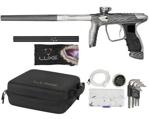 HK Army Shredder Luxe Idol Paintball Gun - Dust Pewter/Silver