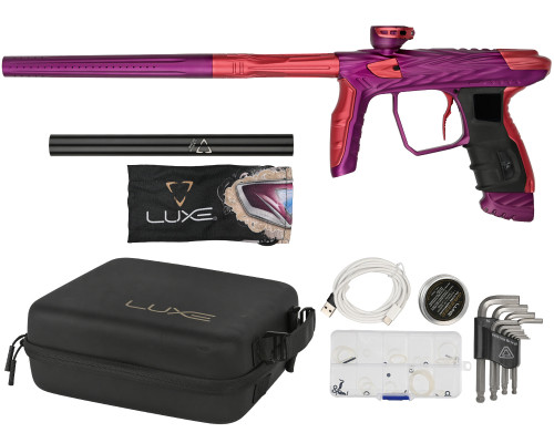 HK Army Shredder Luxe Idol Paintball Gun - Dust Purple/Red