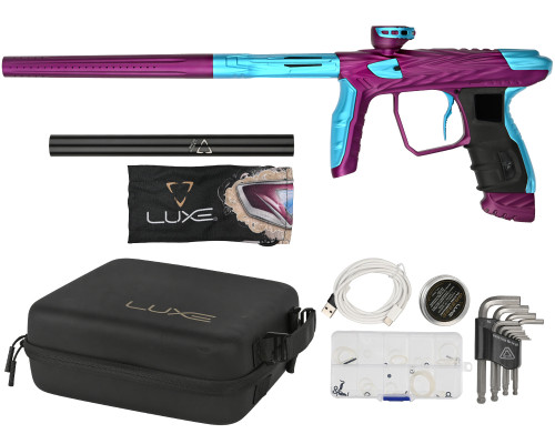 HK Army Shredder Luxe Idol Paintball Gun - Dust Purple/Teal