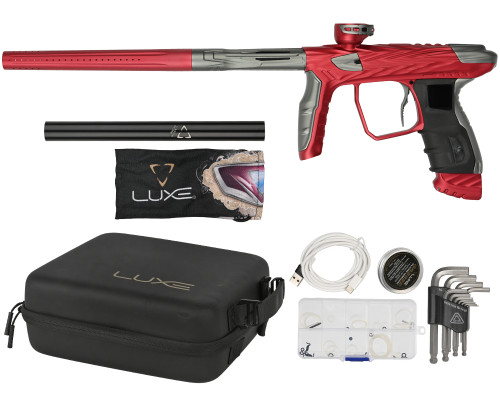 HK Army Shredder Luxe Idol Paintball Gun - Dust Red/Grey