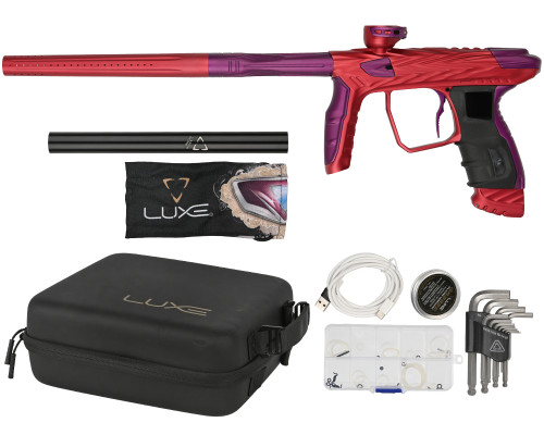 HK Army Shredder Luxe Idol Paintball Gun - Dust Red/Purple