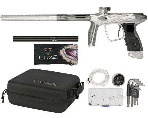 HK Army Shredder Luxe Idol Paintball Gun - Dust Silver/Grey