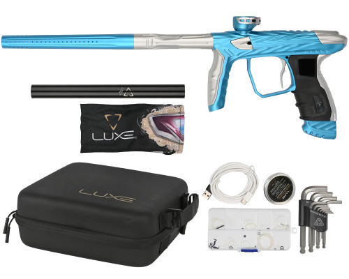 HK Army Shredder Luxe Idol Paintball Gun - Dust Teal/Silver