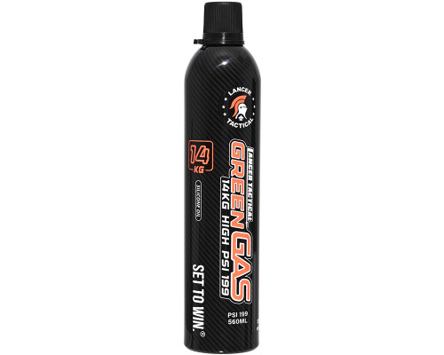 Lancer Tactical 560ml High PSI Green Gas w/ Oil (LT-14KG-OIL)